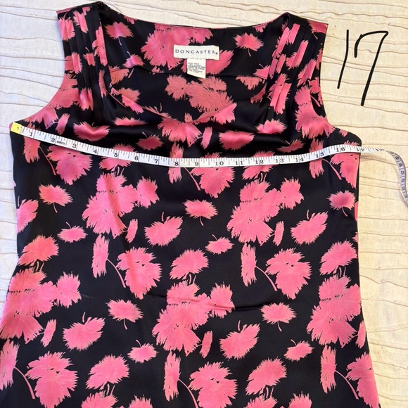 Rare Stunning Doncaster Silk Pink & Black Jacket Size 4 & matching blouse Size2 - Picture 11 of 13